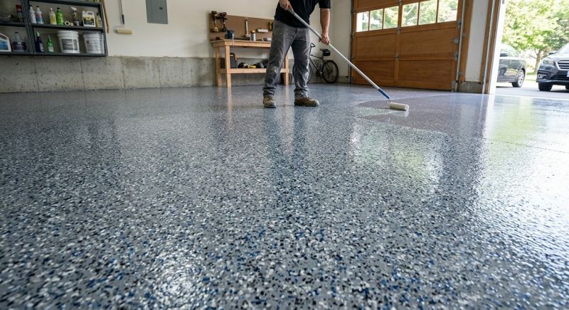 Basement Floor Epoxy Service in Winston Salem, NC