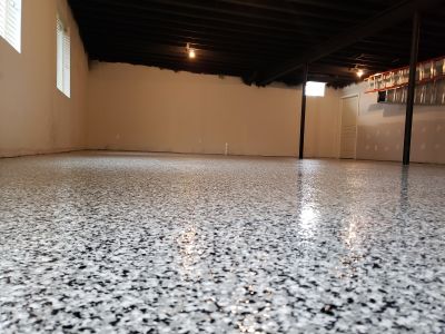 Basement Floor Epoxy Service in Winston Salem, NC