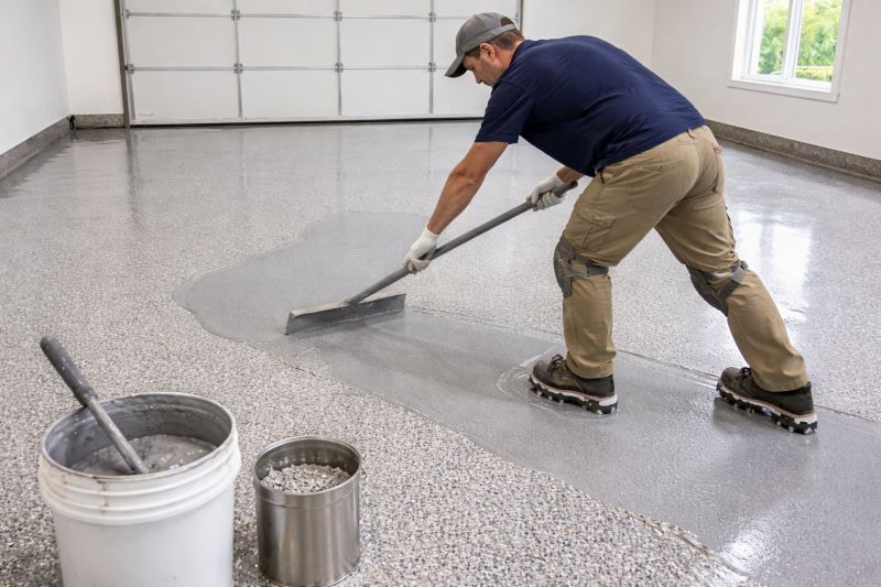 Basement Floor Epoxy Service in Fairfax, VA