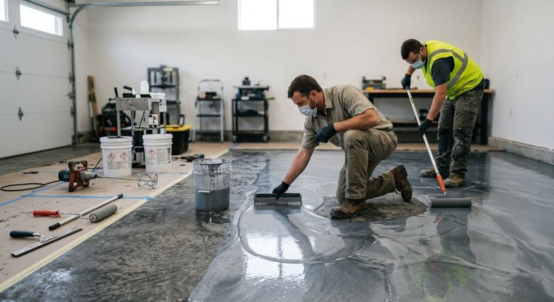 Floor Coating Service in Greenville, SC