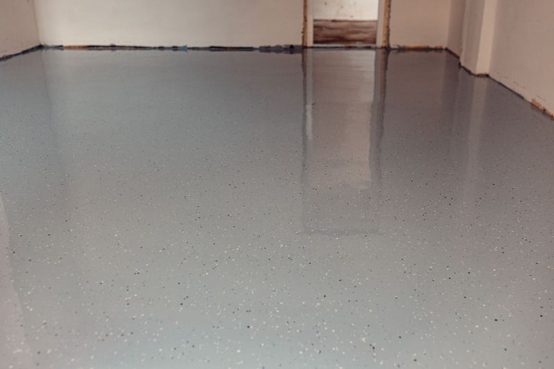 Speckled Garage Floor Painting in Raleigh, NC